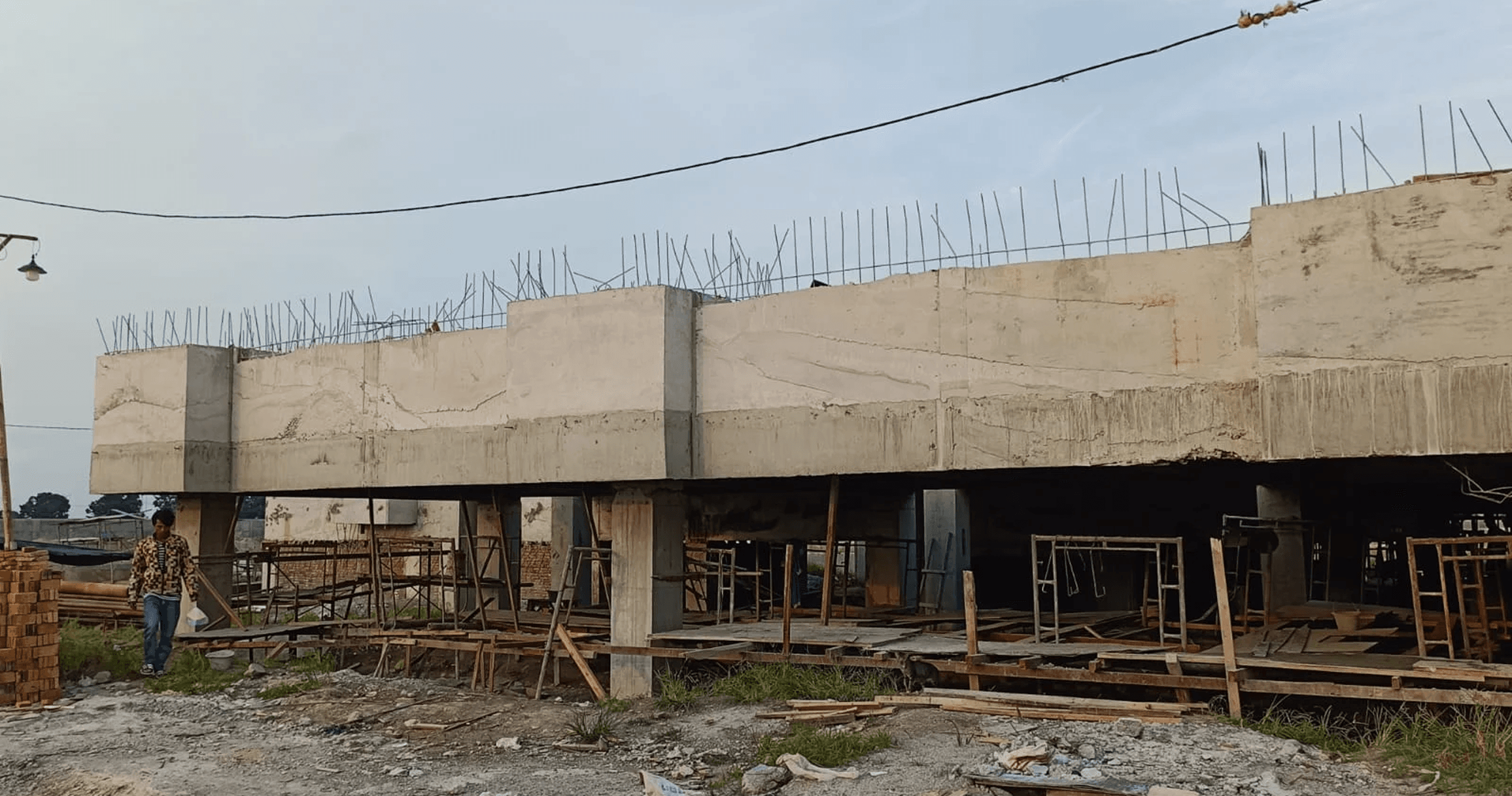 Early Phase of Construction
